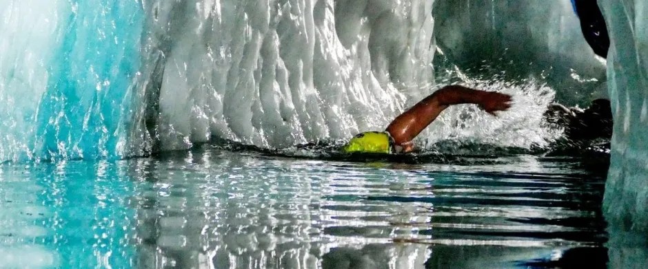 Ice swimmer